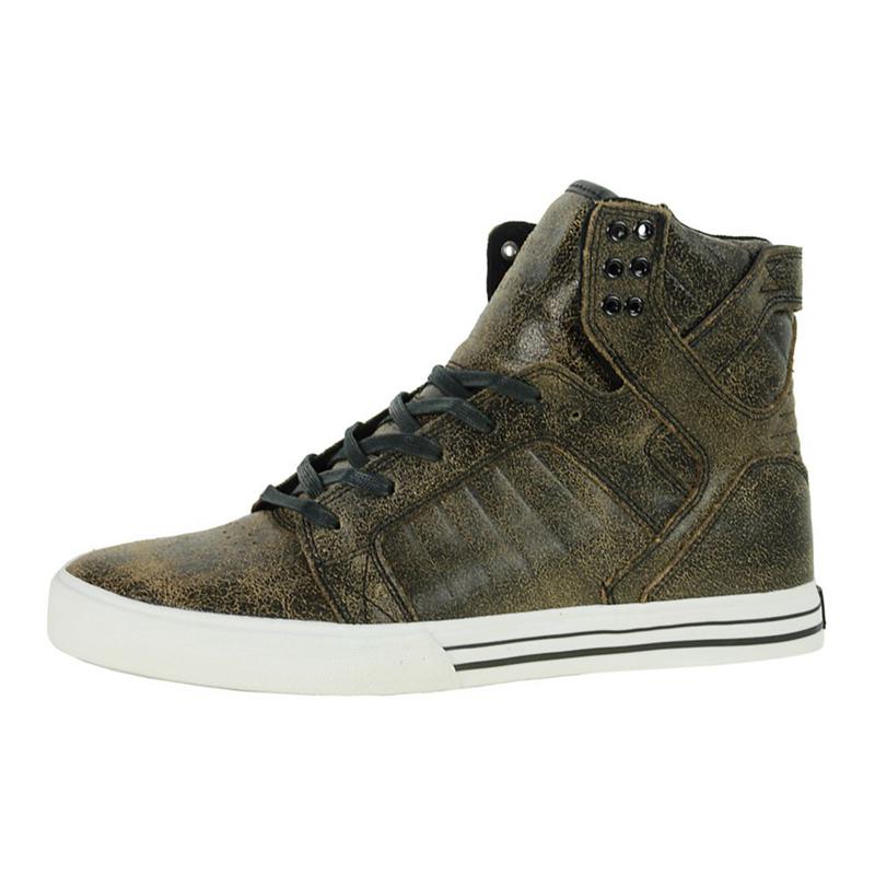 Supra SKYTOP Sneaker High Damen Braun Bestellen OKHBQ9328